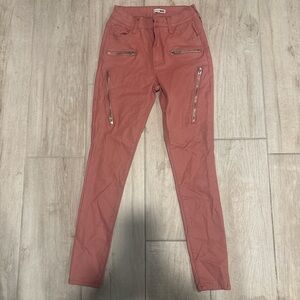 Fashion Nova Pink Calienta Skinny Pants